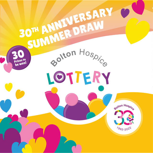 Play our lottery Bolton Hospice